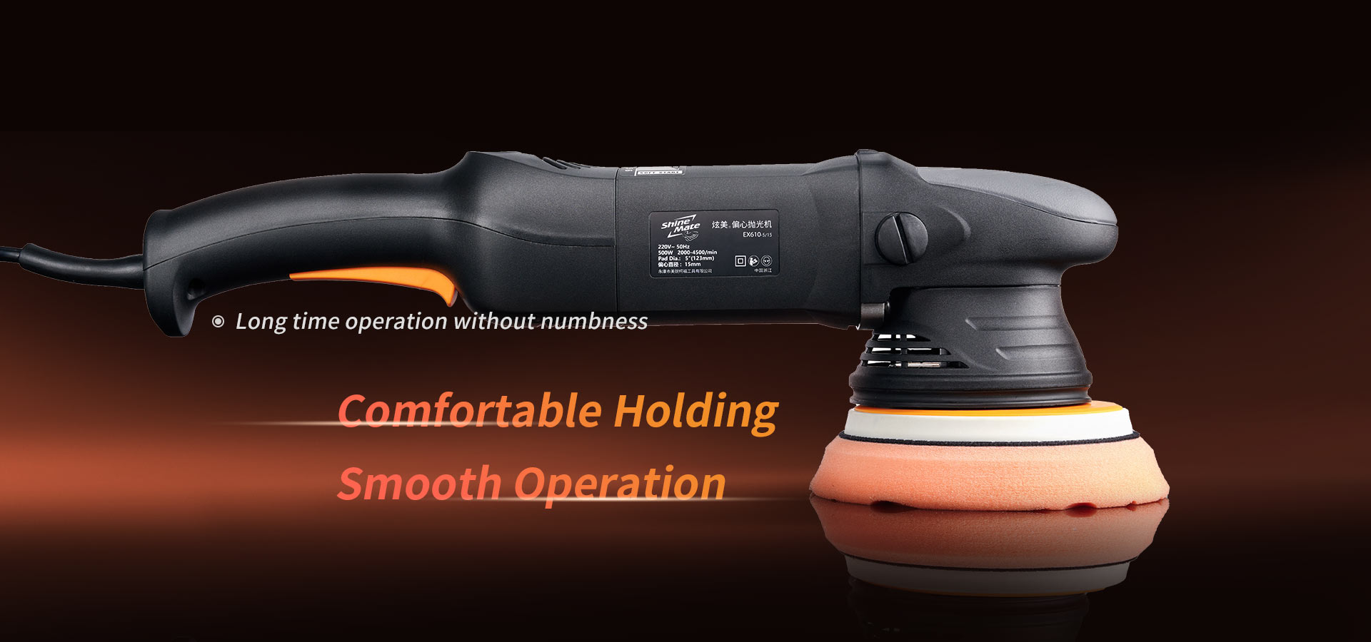 ShineMate EX610 15mm DA Polisher Kit – Waxit Car Care